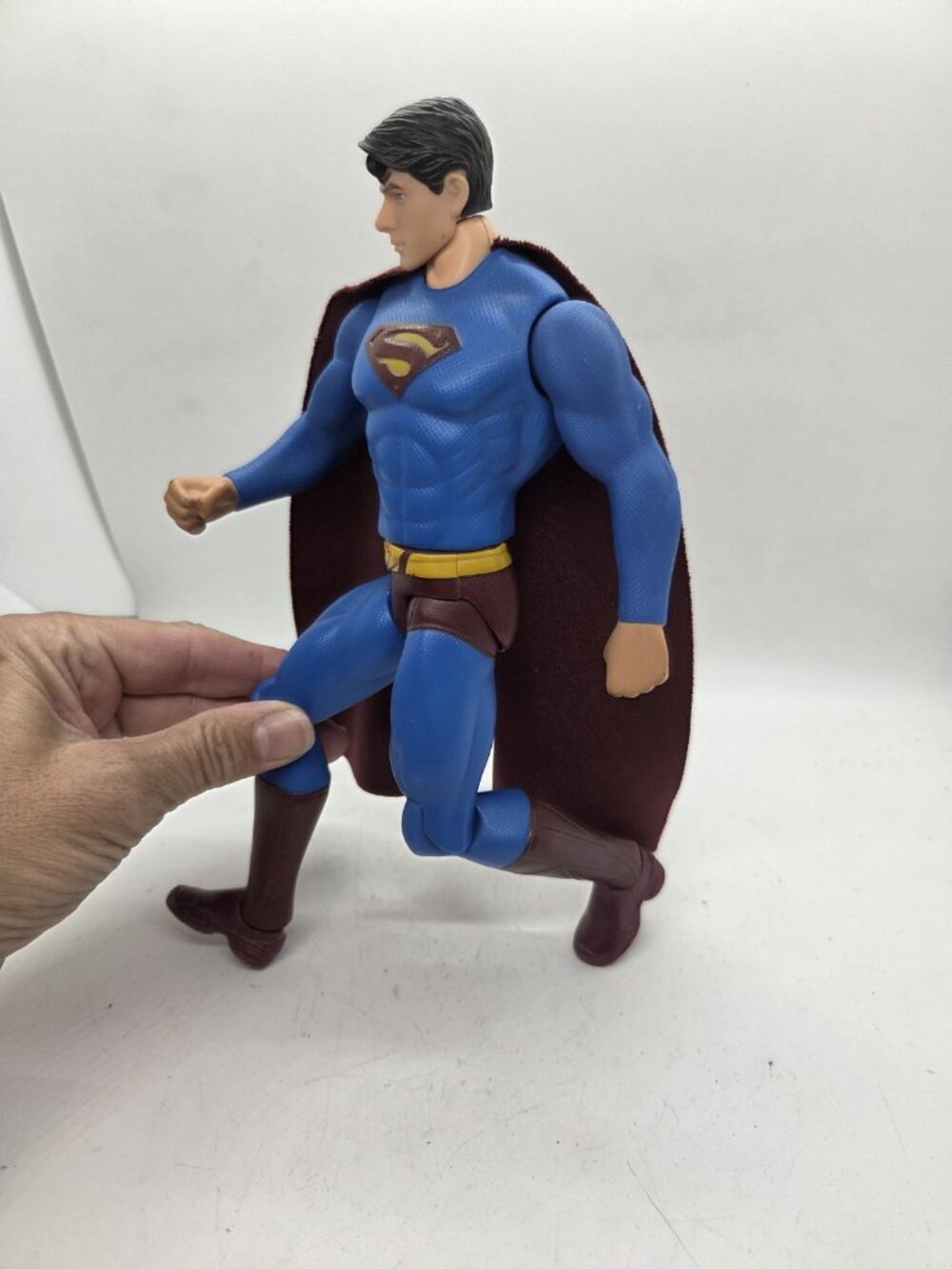 2006 SUPERMAN RETURNS DC COMICS MATTEL 5.5” ACTION FIGURE potable cape sexy - Picture 8 of 8